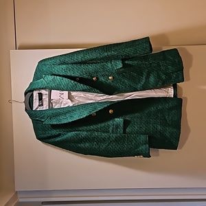 Zara green jacket
